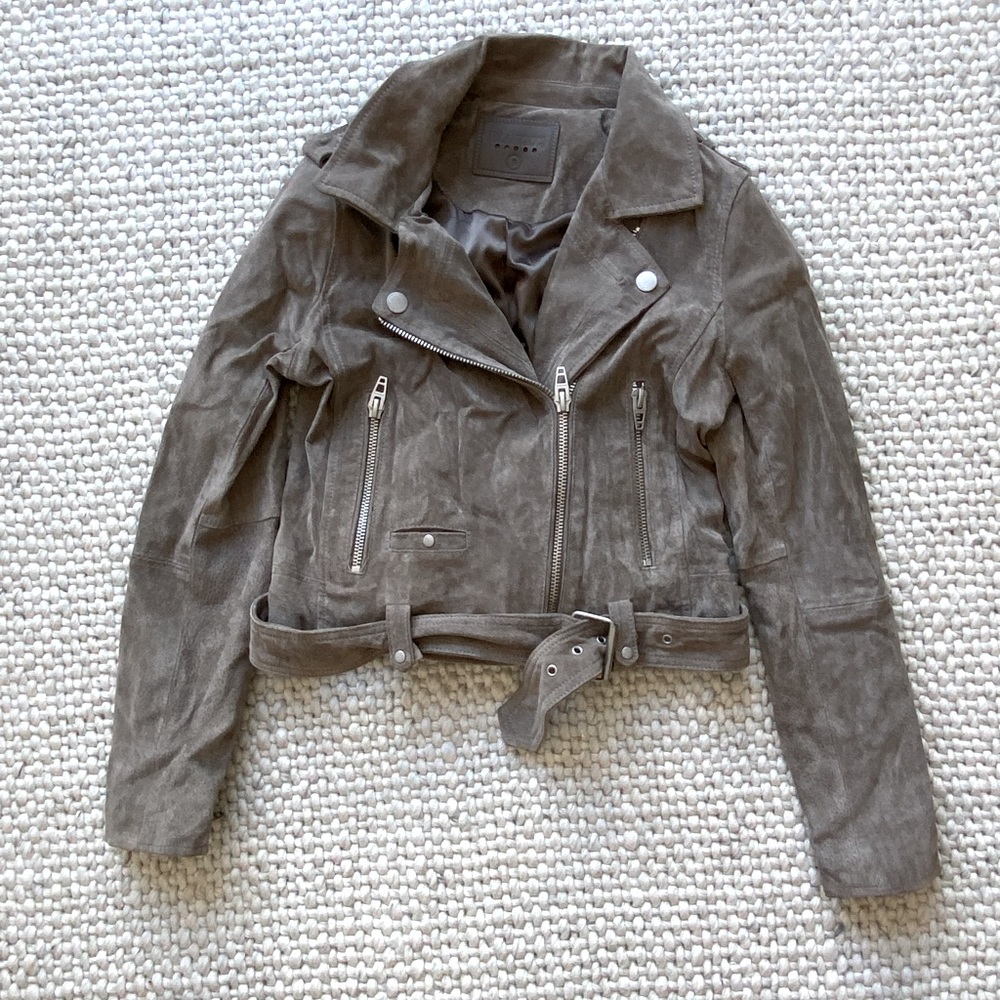 BLANK NYC Suede Jacket Size S